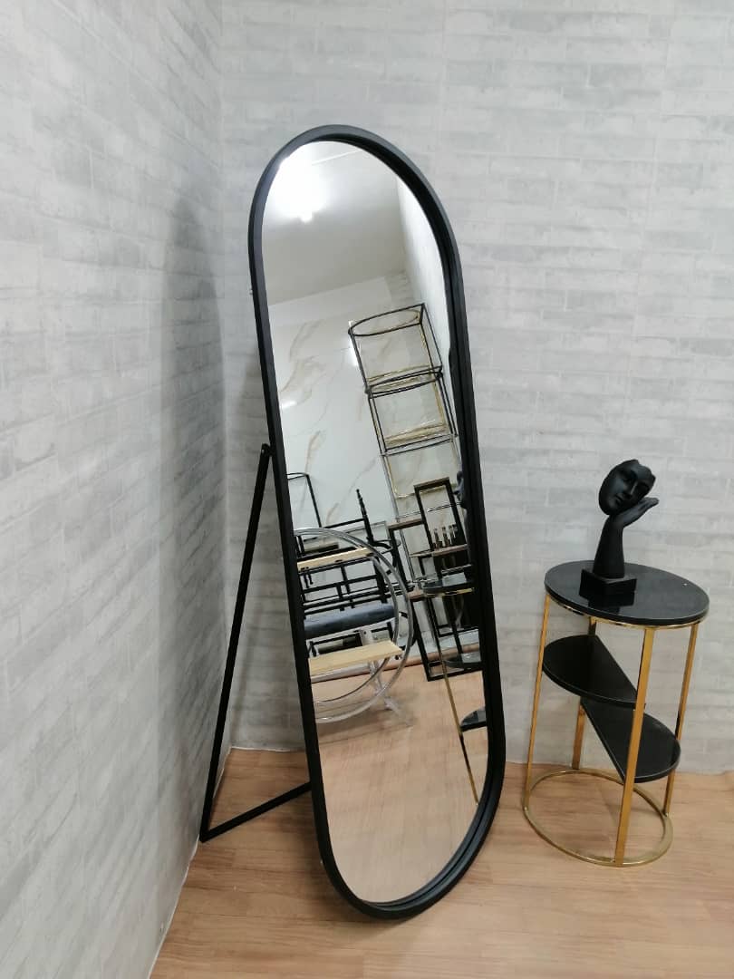 آینه فلزی پایه‌دار من و تو f105